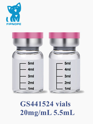 FIP猫の処置GS-441524の注入のための薬剤の等級20mg/mL GS441の注入