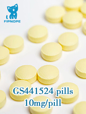 猫のFipのための猫FIPV GS-441524の丸薬CAS 1191237-69-0治療