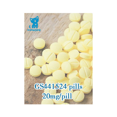 20mg 口服錠 GS-441524 猫のFIPの効果的な治療のための錠剤